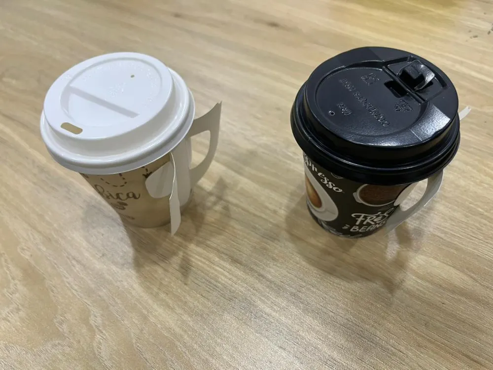 Gobelet Carton Café avec Anse — vue 2